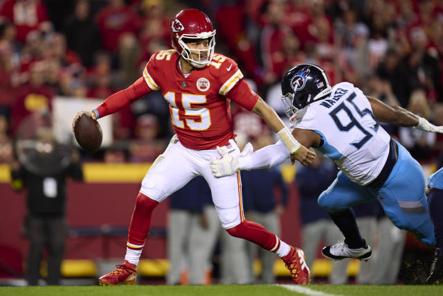 Patrick Mahomes dans une situation difficile